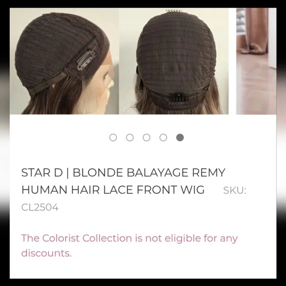 Blonde HUMAN Hair Wig by Uniwigs - Picture 2 of 16